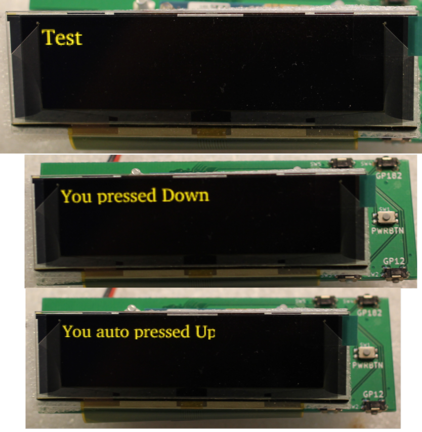 Qt test program running